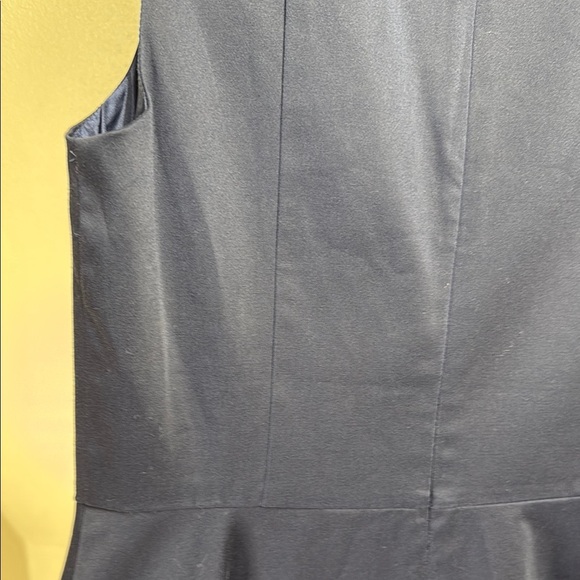 Draper James Navy Blue Sleeveless Fit and Flair Dress - Picture 8 of 8